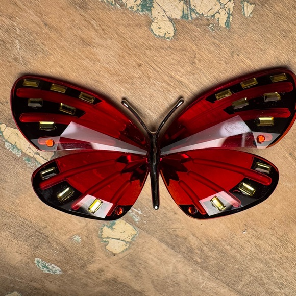 SWAROVSKI PARADISE BUTTERFLY CRYSTAL FIGURINES ADENA LIGHT SIAM - Picture 6 of 9